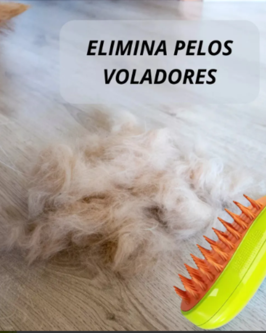 Cepillo de Vapor 3 en 1 para Mascotas