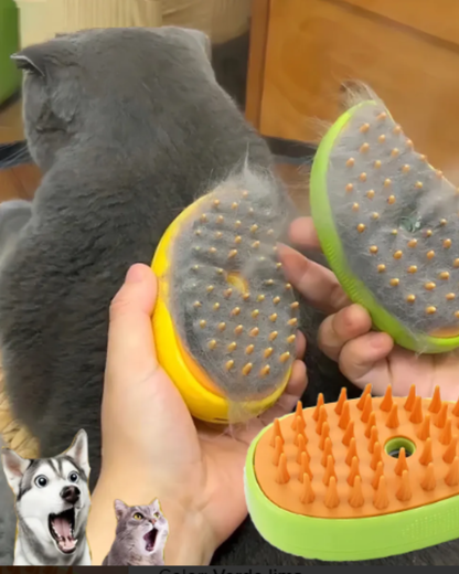 Cepillo de Vapor 3 en 1 para Mascotas